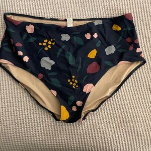 Honey mark, high waisted swim bottoms, 3XL